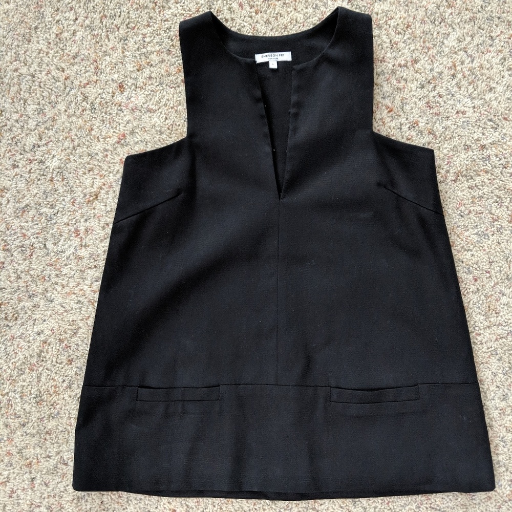 A-line Cut Out Mod Top